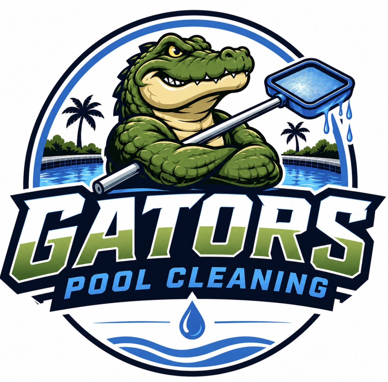 Gators Pool Cleaning logo